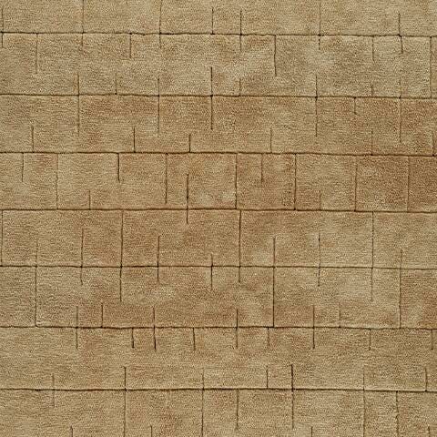 Luzmont golden brown rug color swatch