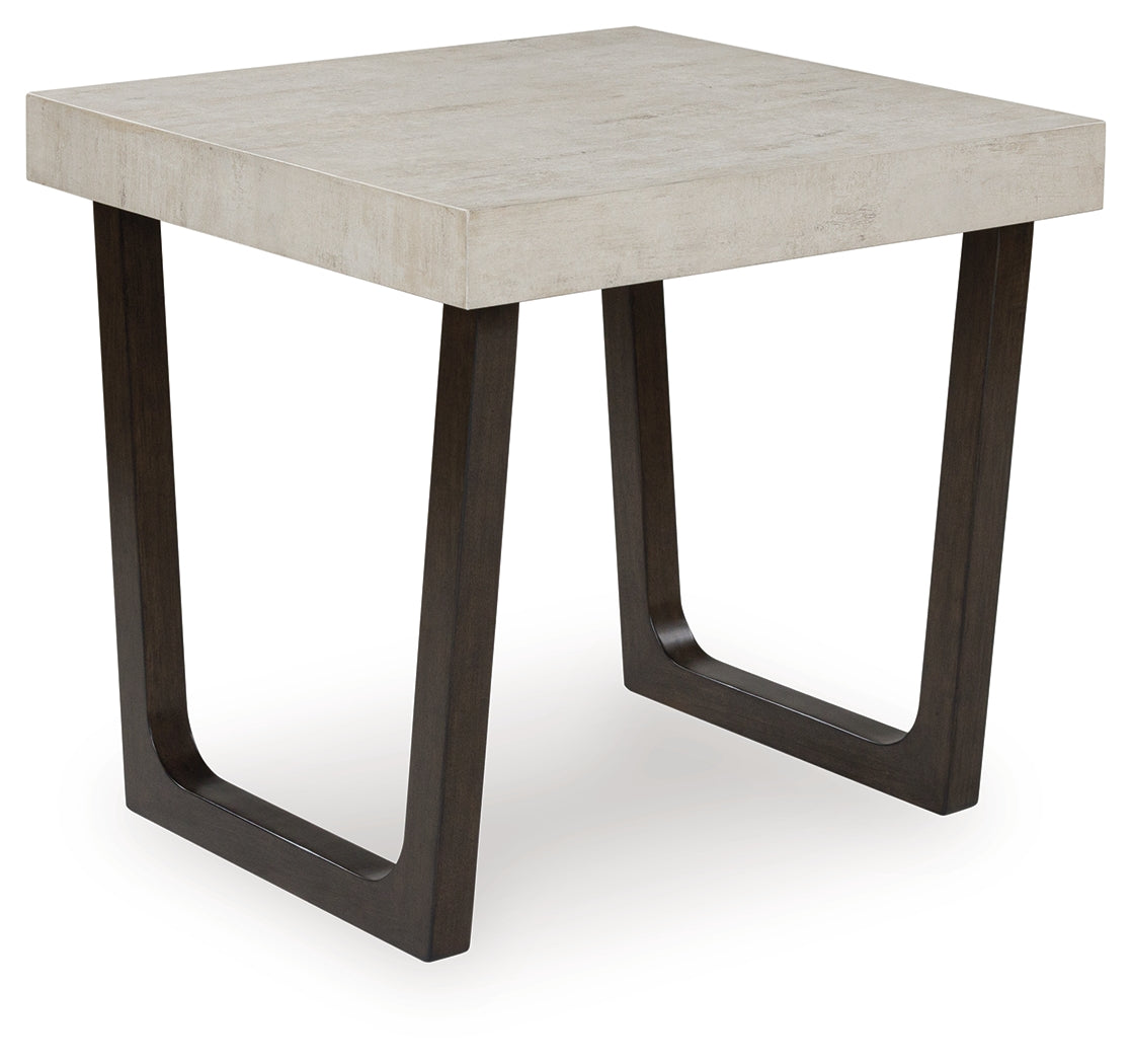 Westenfort End Table Side Angle