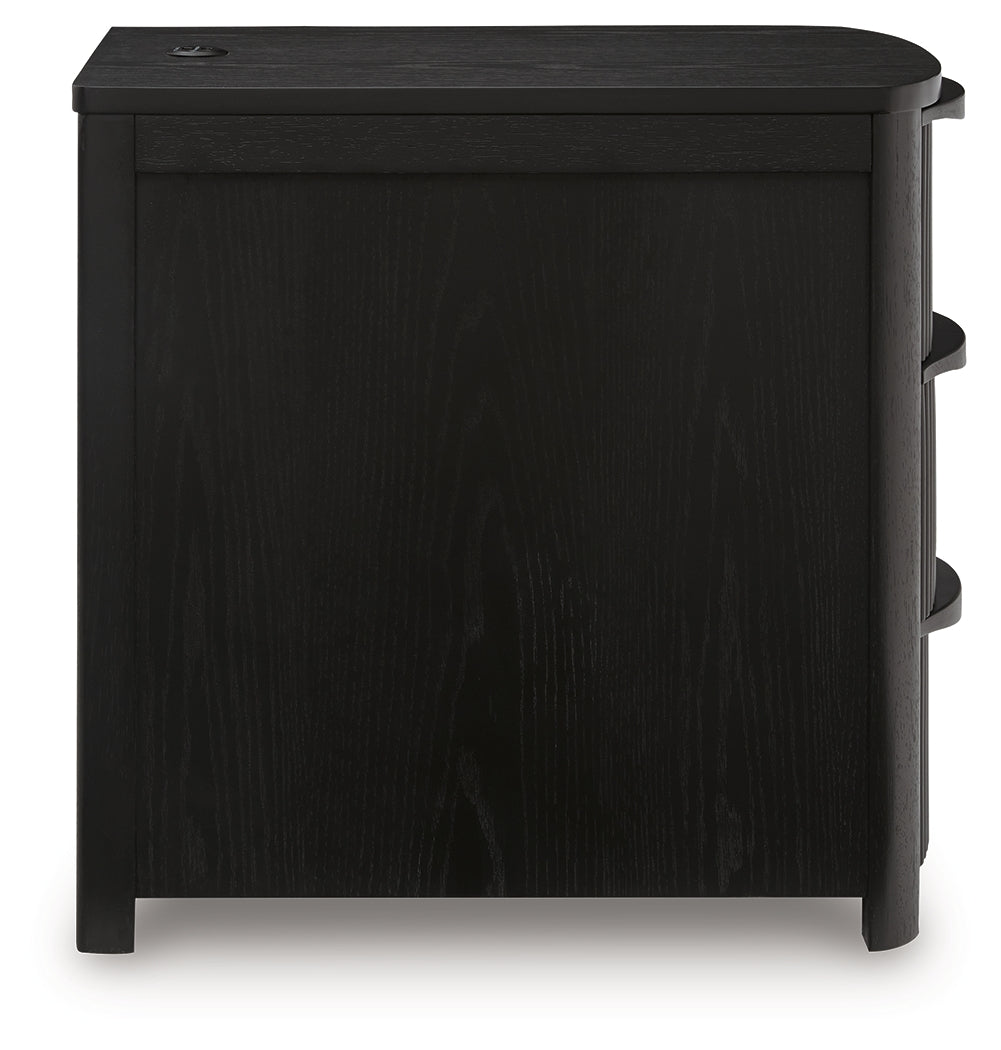 Side profile of Camdill End Table