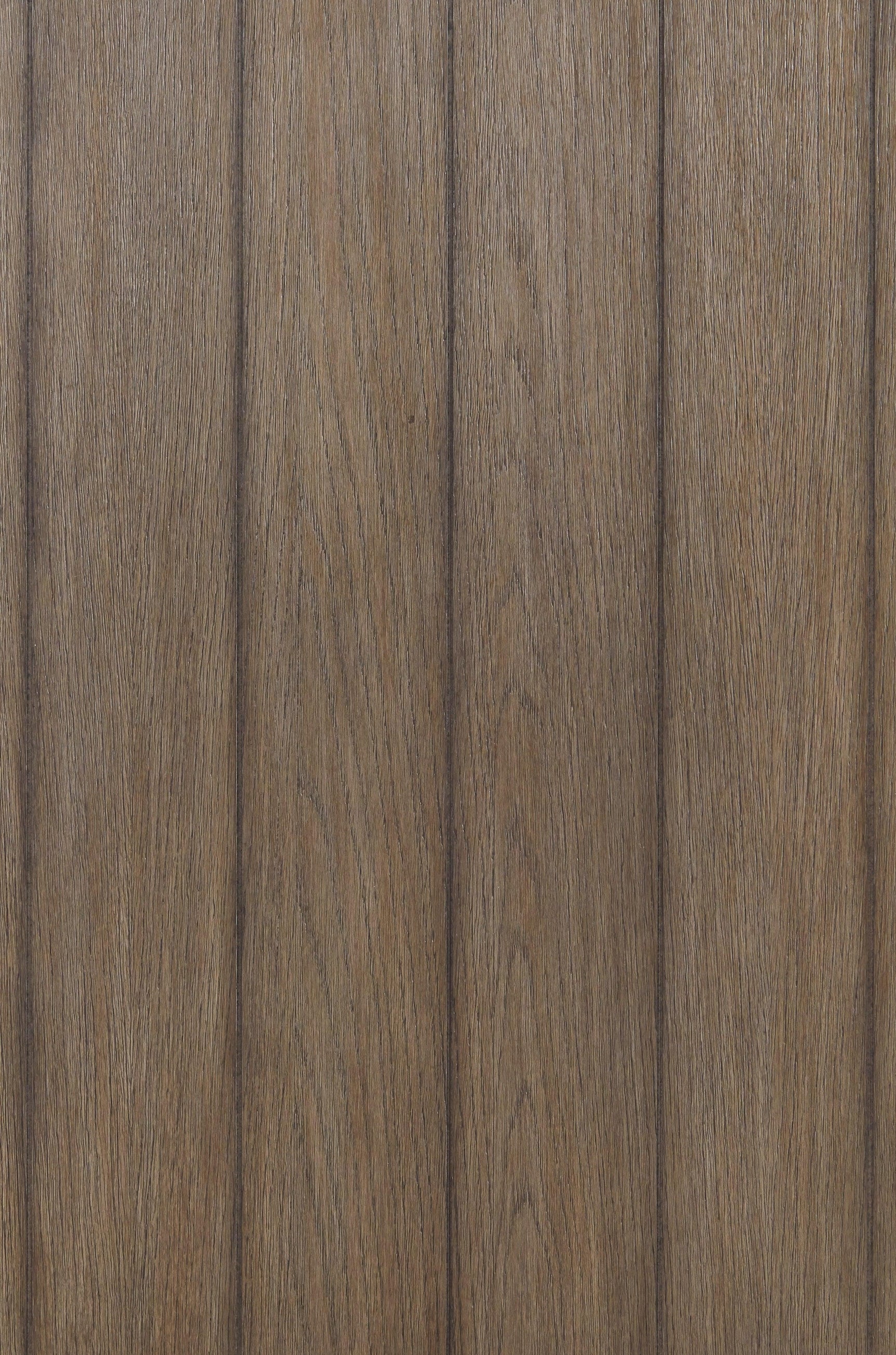 Close-up of planked-look tabletop finish on Bolanbrook set