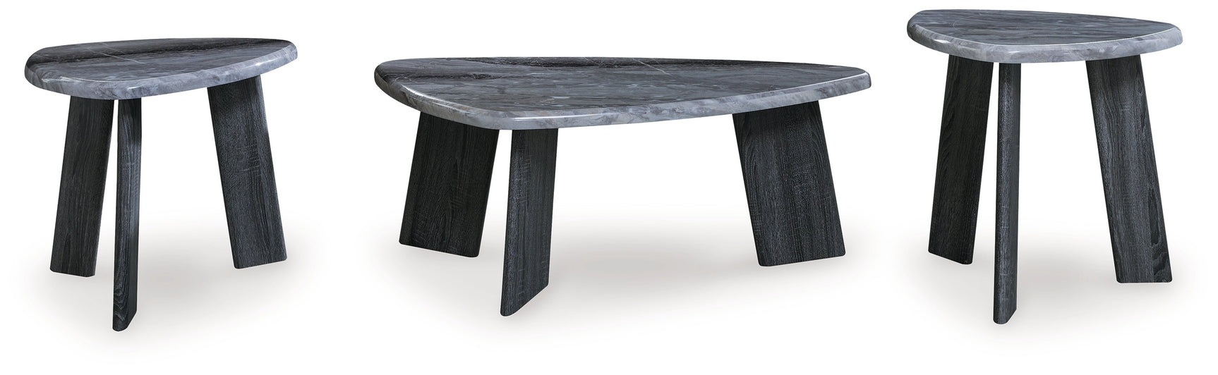 Bluebond end tables nesting arrangement