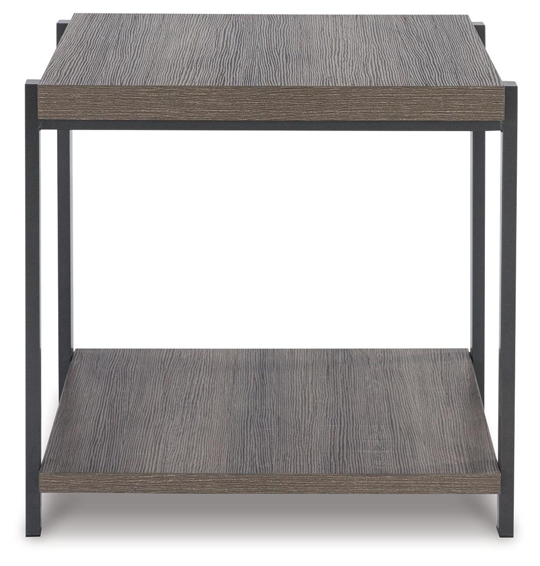 Wilmaden end table side angle