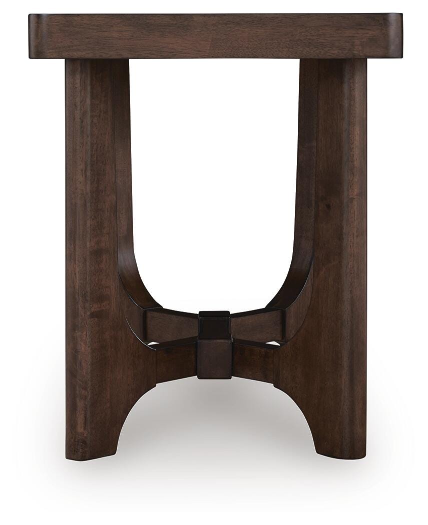 Korestone Dark Brown End Table view 4