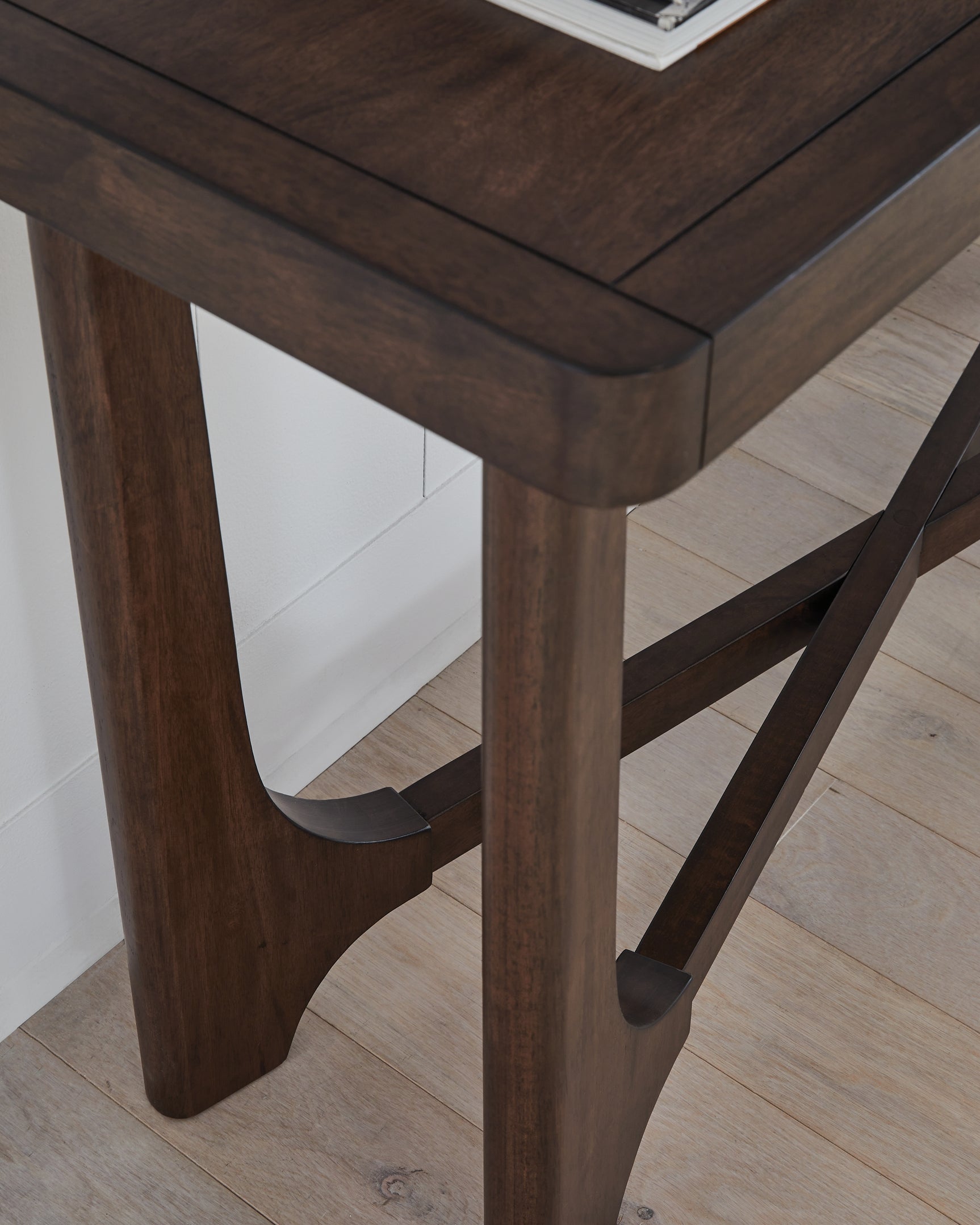 Korestone sofa table wood finish overview