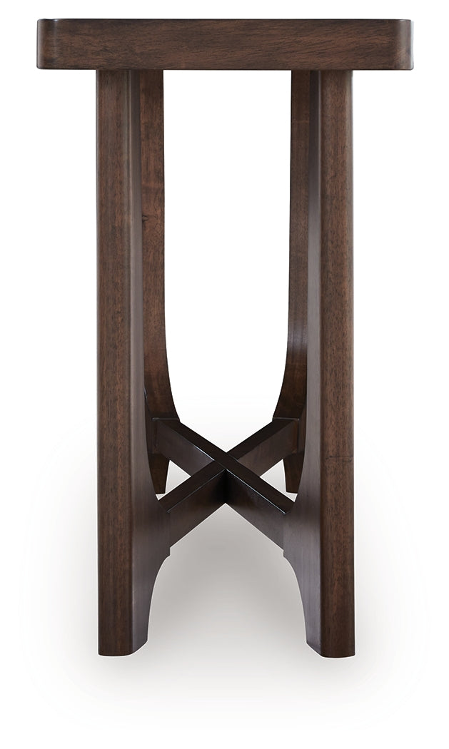 Korestone sofa table base detail