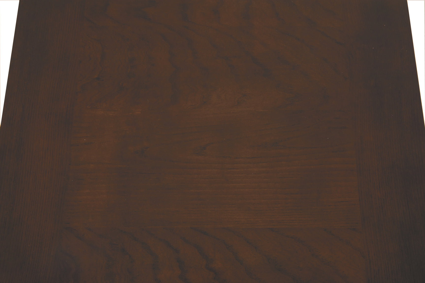Close-up of Watson dark brown end table finish
