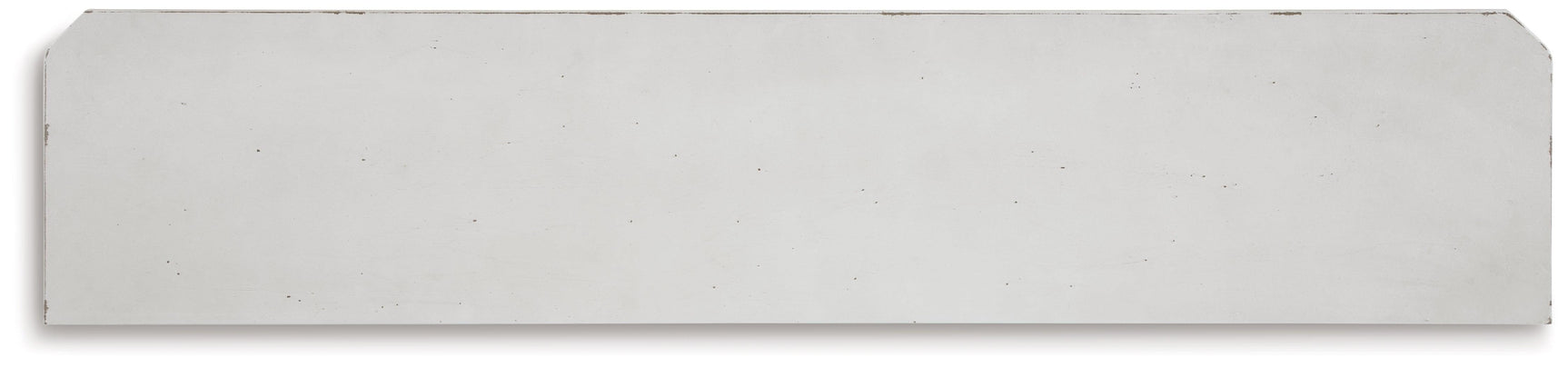 Top view showing cabinet surface