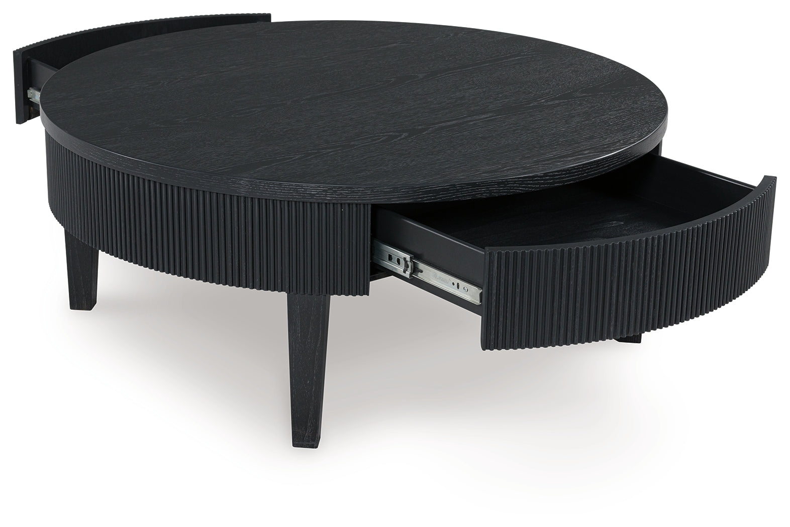 Marstream black coffee table and end table set