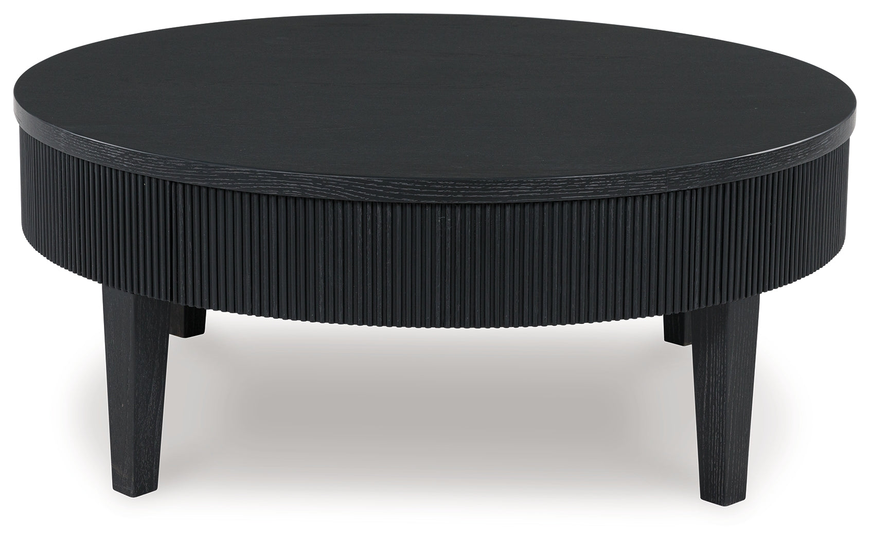 Marstream black coffee table with two end tables