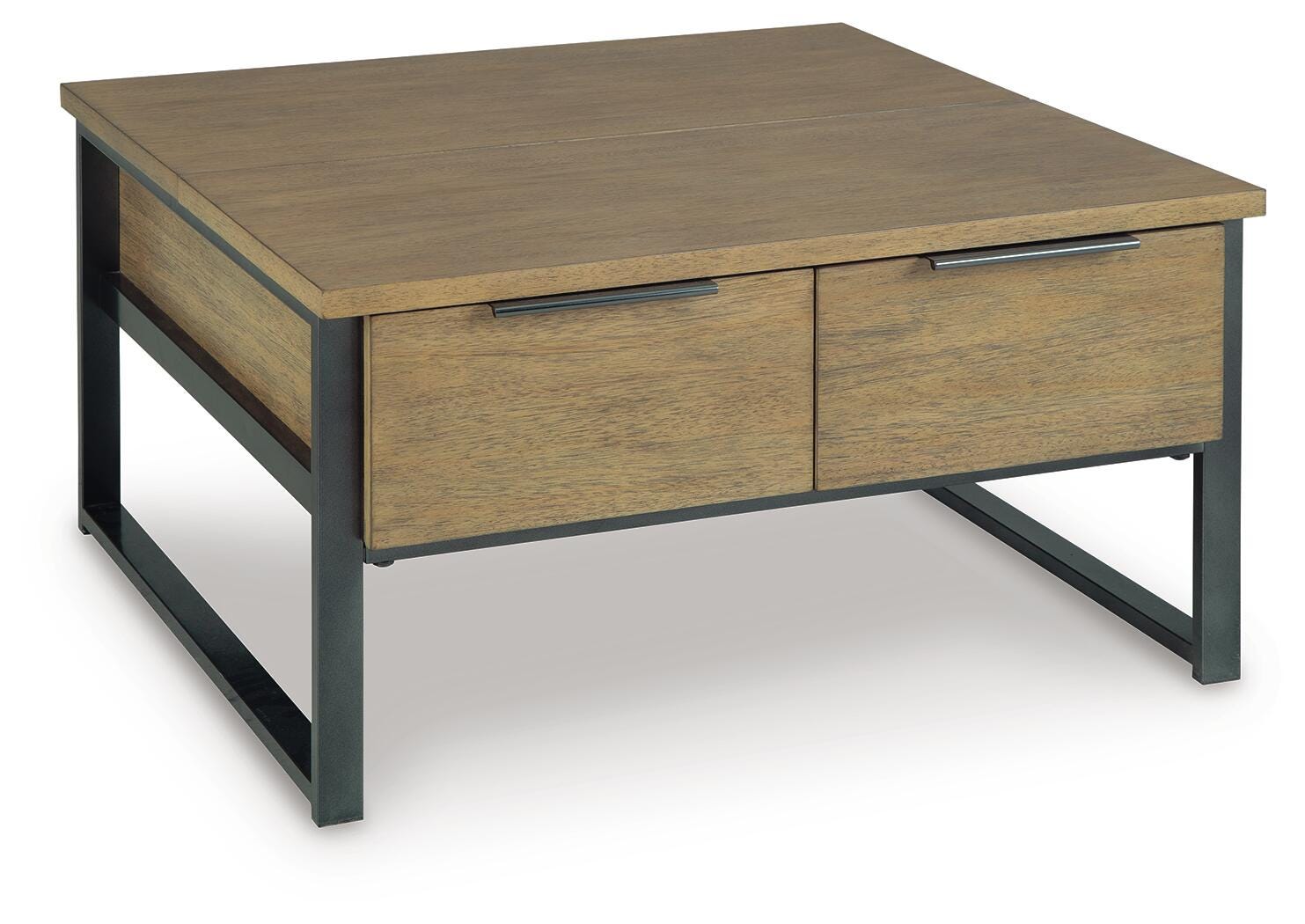 Montia Light Brown Lift-Top Coffee Table from Decor Furniture