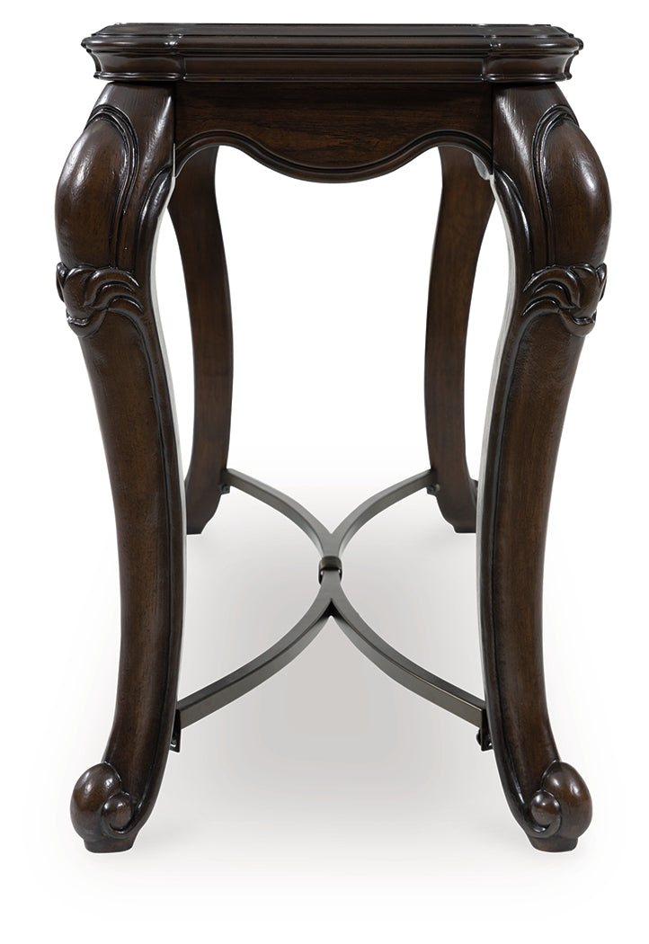 Maylee Sofa Table packaging dimensions