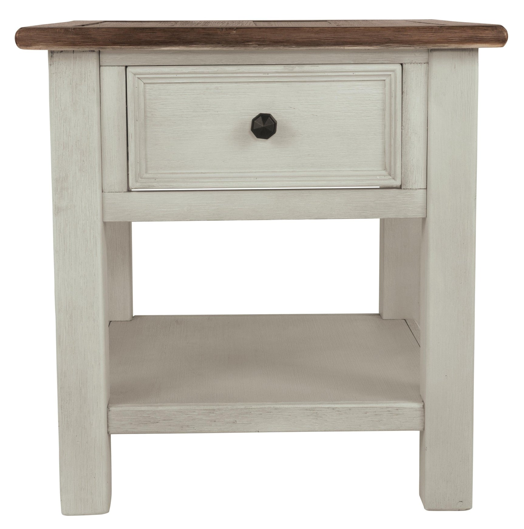 Top finish texture of Bolanburg Two-tone End Table