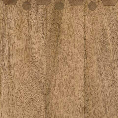 Ella Grove Rich Brown Coffee Table finish detail