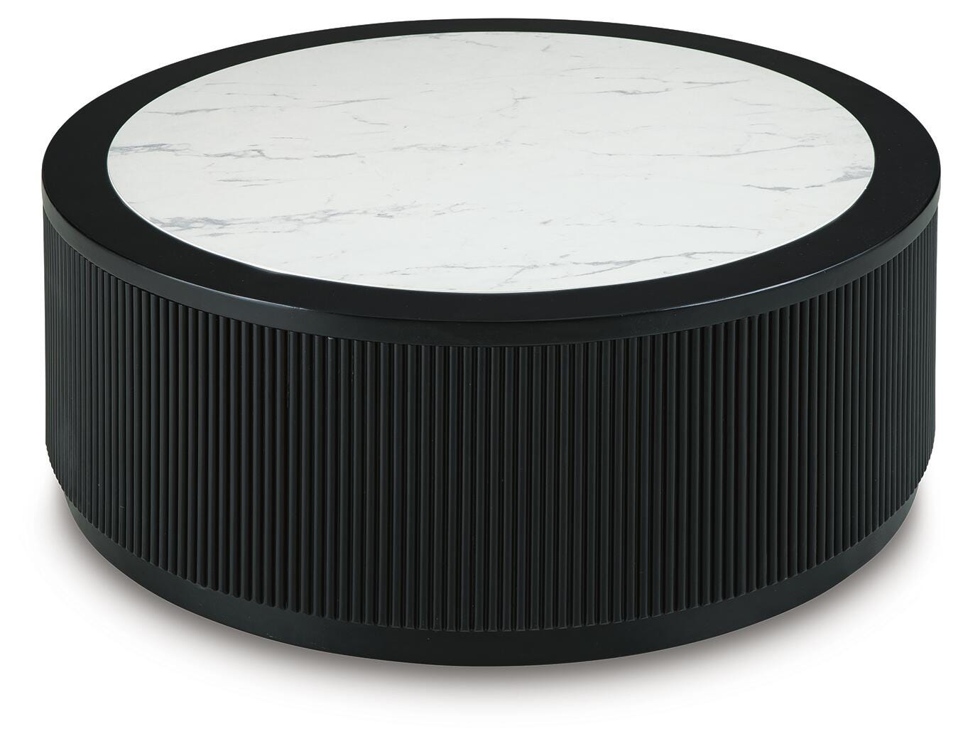Grayman Black Coffee Table view 2