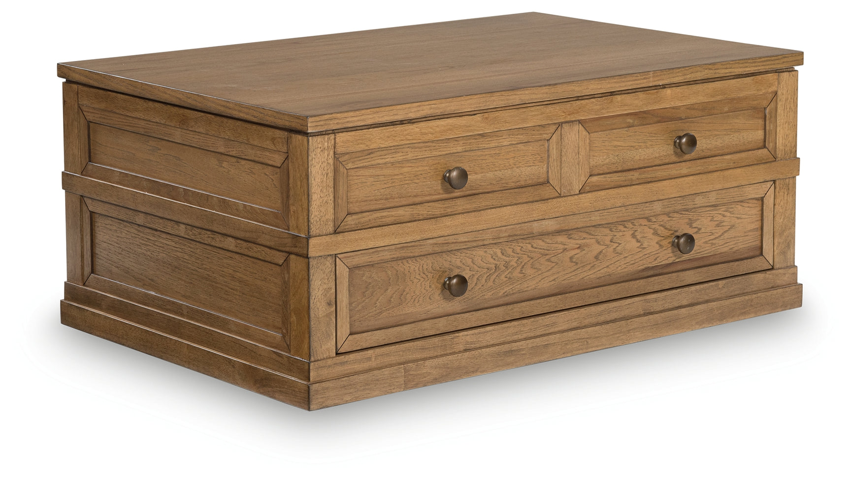 Sharlance end table front view