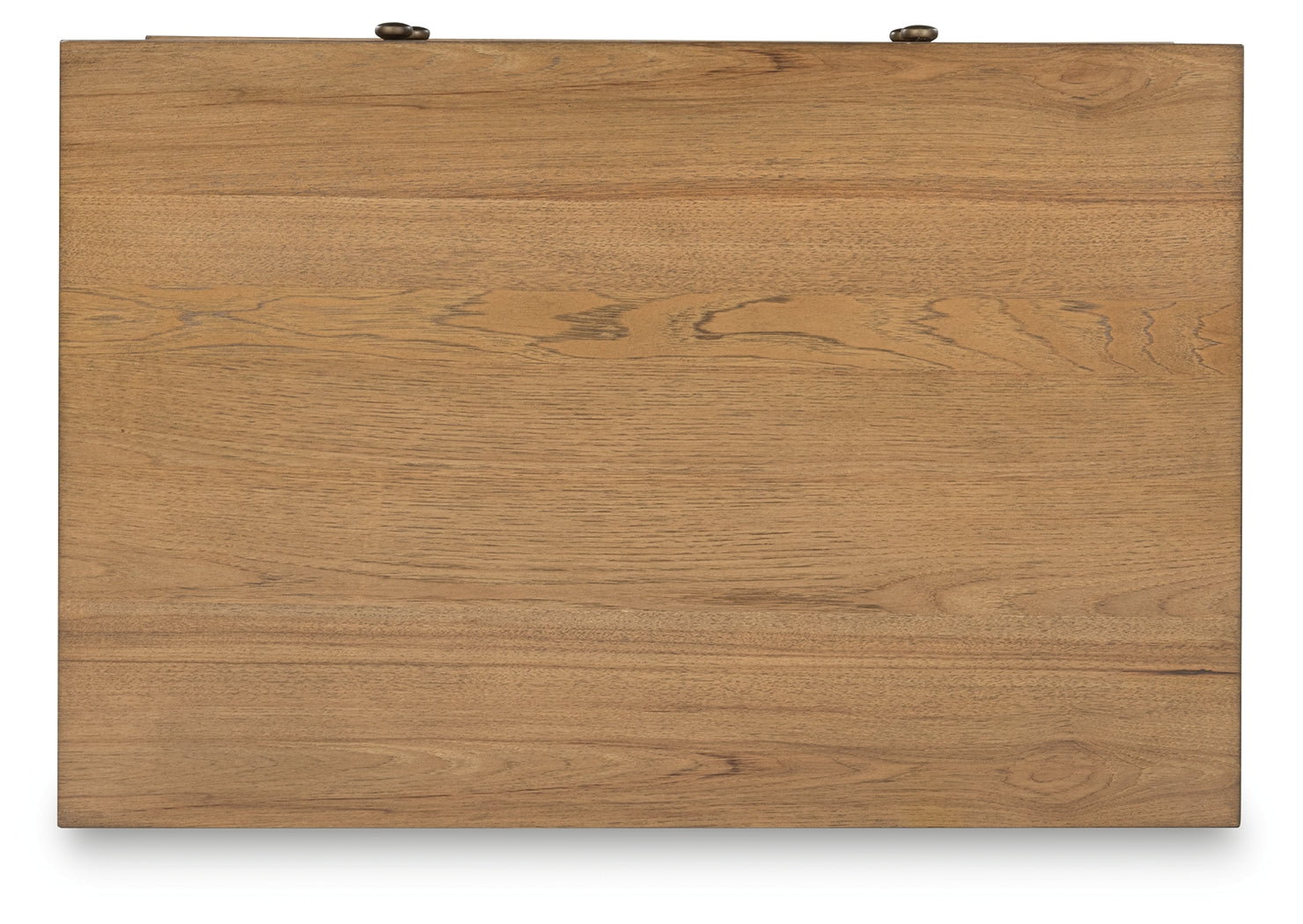 Sharlance coffee table and end tables harvested wood finish