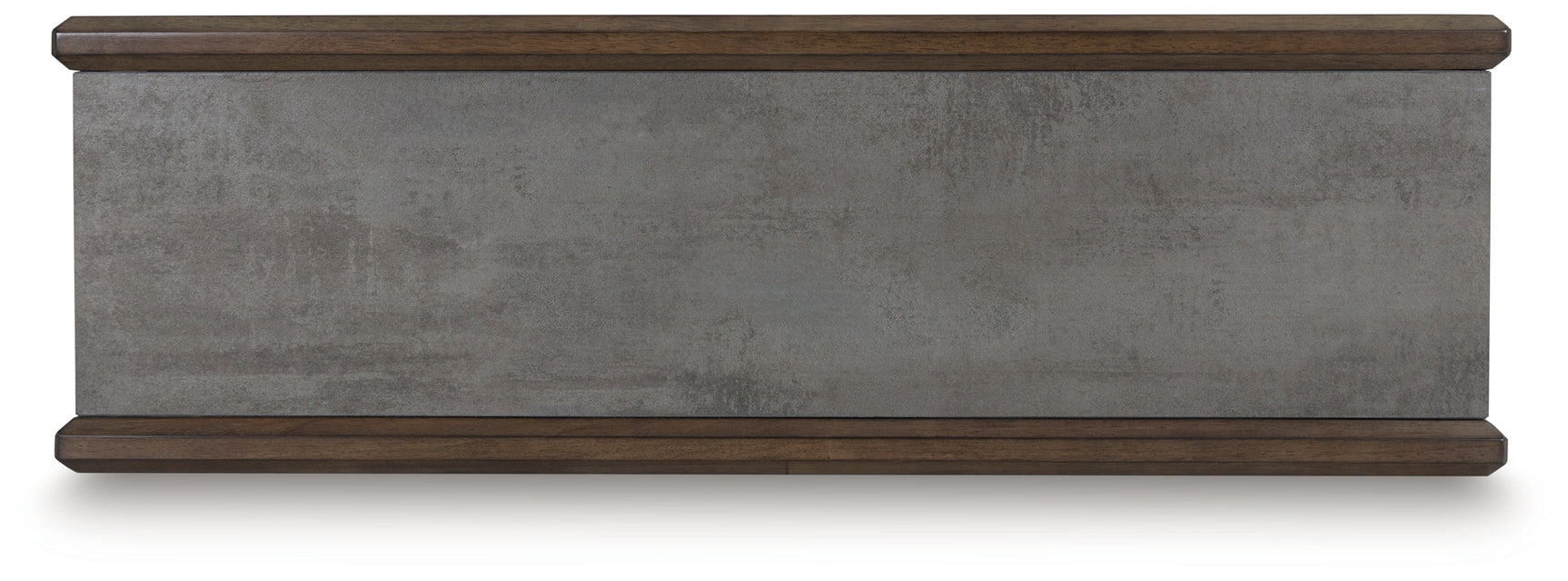 Close-up of Kallenny Sofa Table finish and texture