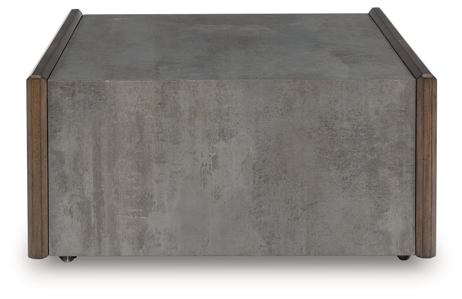 Kallenny Coffee Table side open drawer view