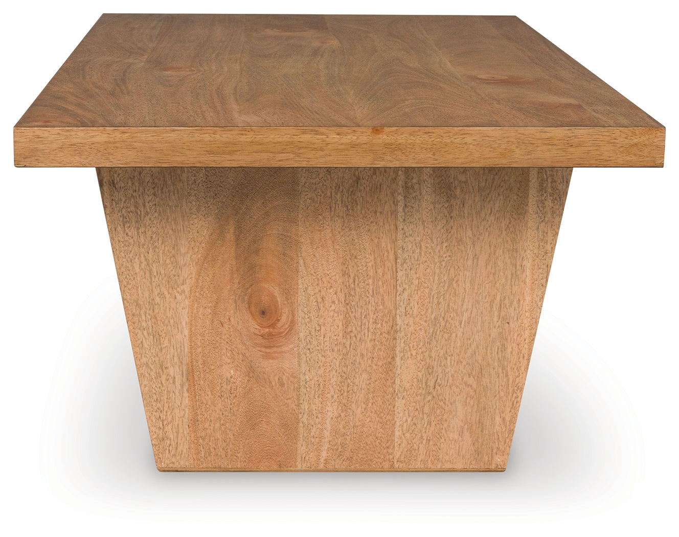 Coffee table side profile