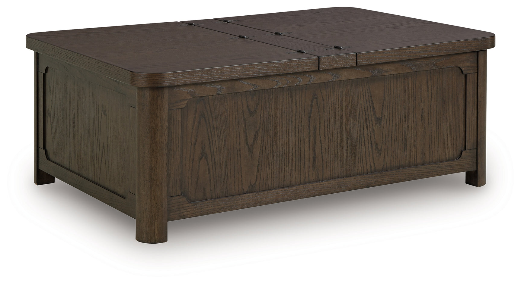Breckington Coffee Table side angle closed