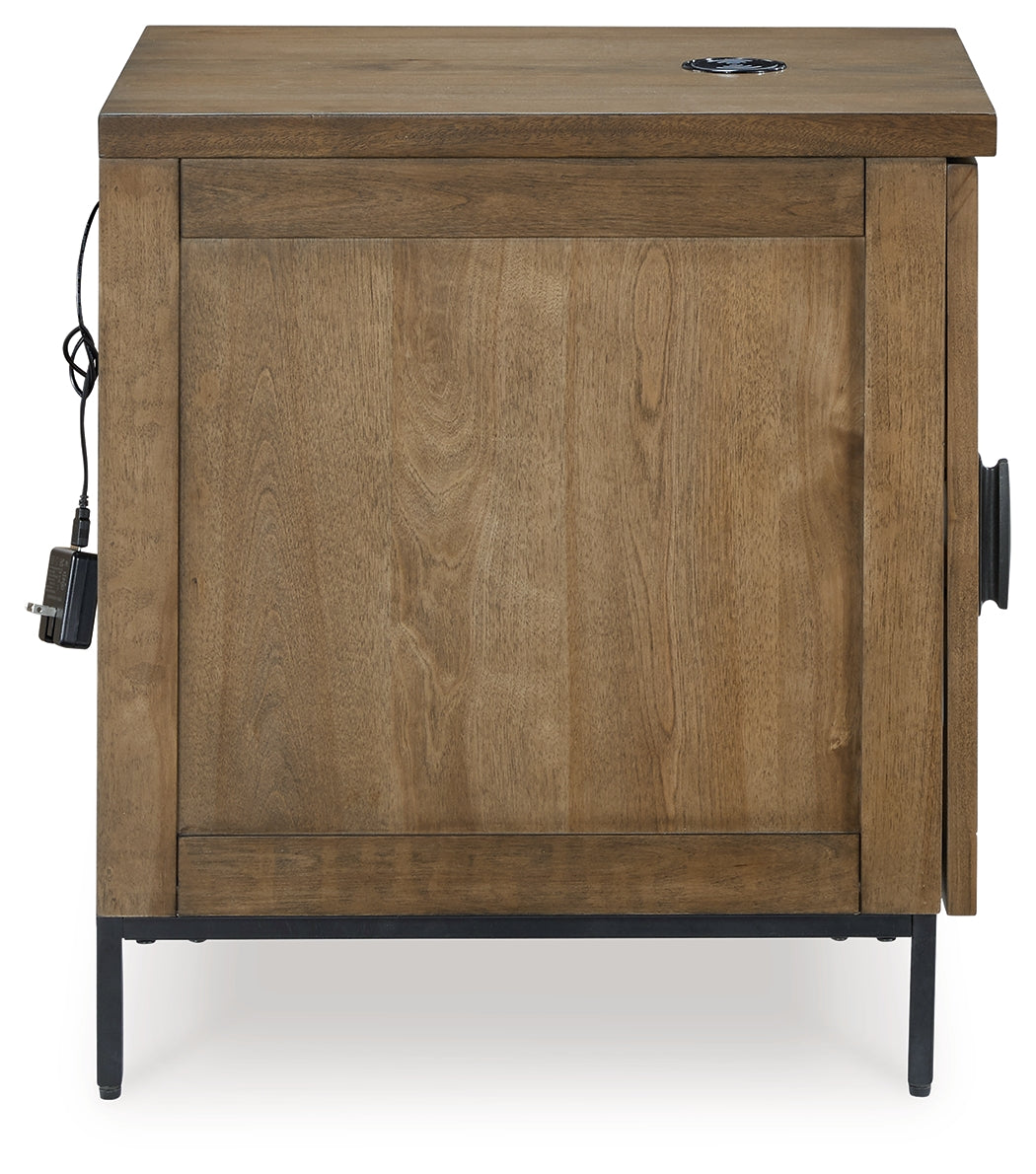 Storage compartment inside coffee table