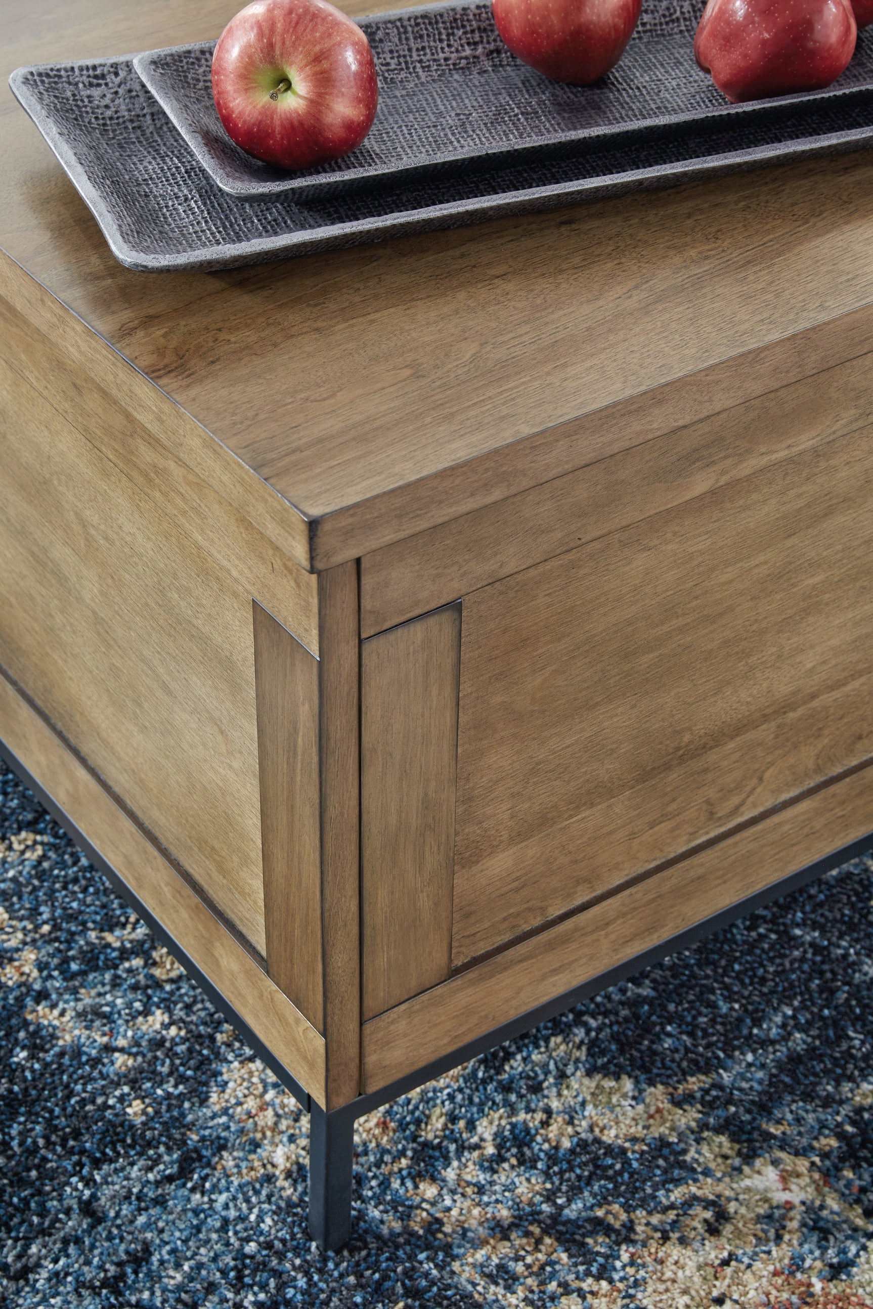 Torlanta Brown Coffee Table with Two End Tables