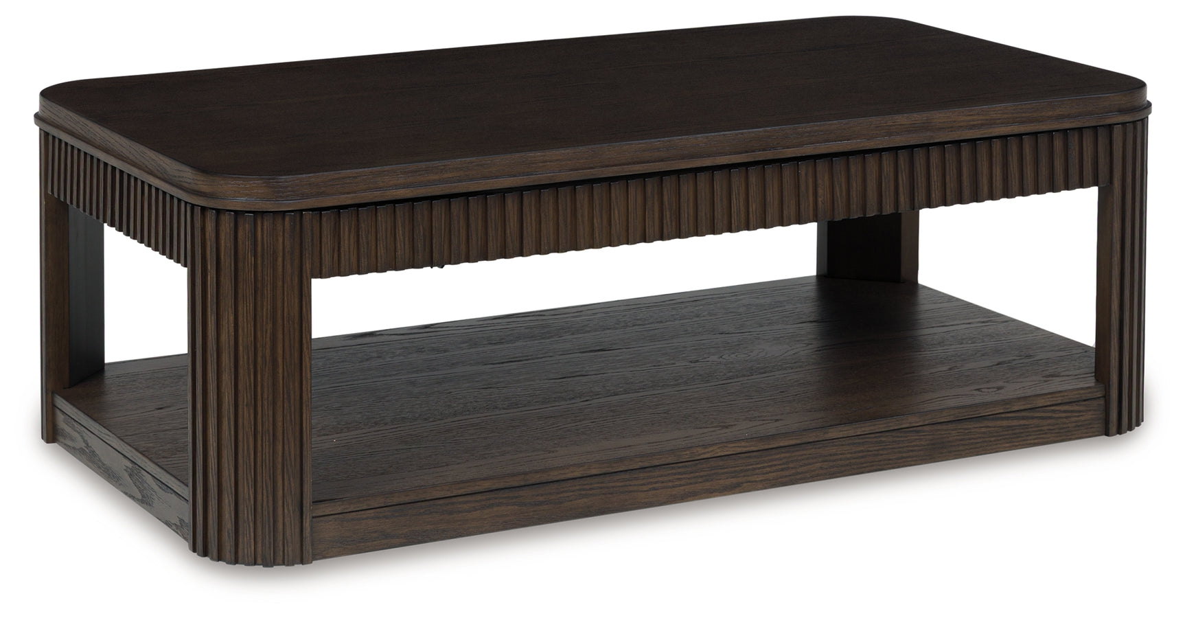 Carlibrie Warm Brown Lift-Top Coffee Table