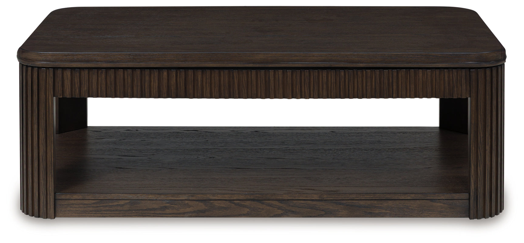 Carlibrie Warm Brown Lift-Top Coffee Table