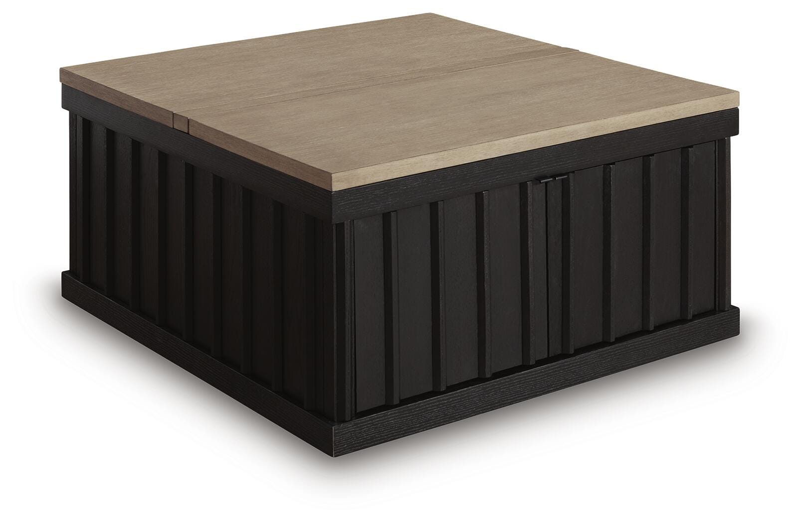 Rylandyn Black/Light Brown Lift-Top Coffee Table from Decor Furniture