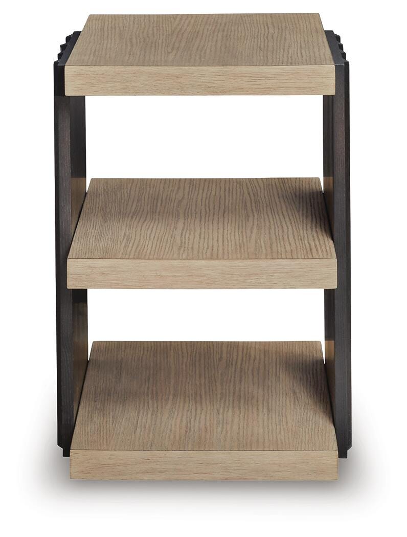 Rylandyn Black/Light Brown End Table view 3