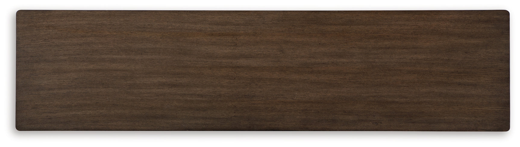 Close-up detail of Hannodream sofa table finish and wood grain