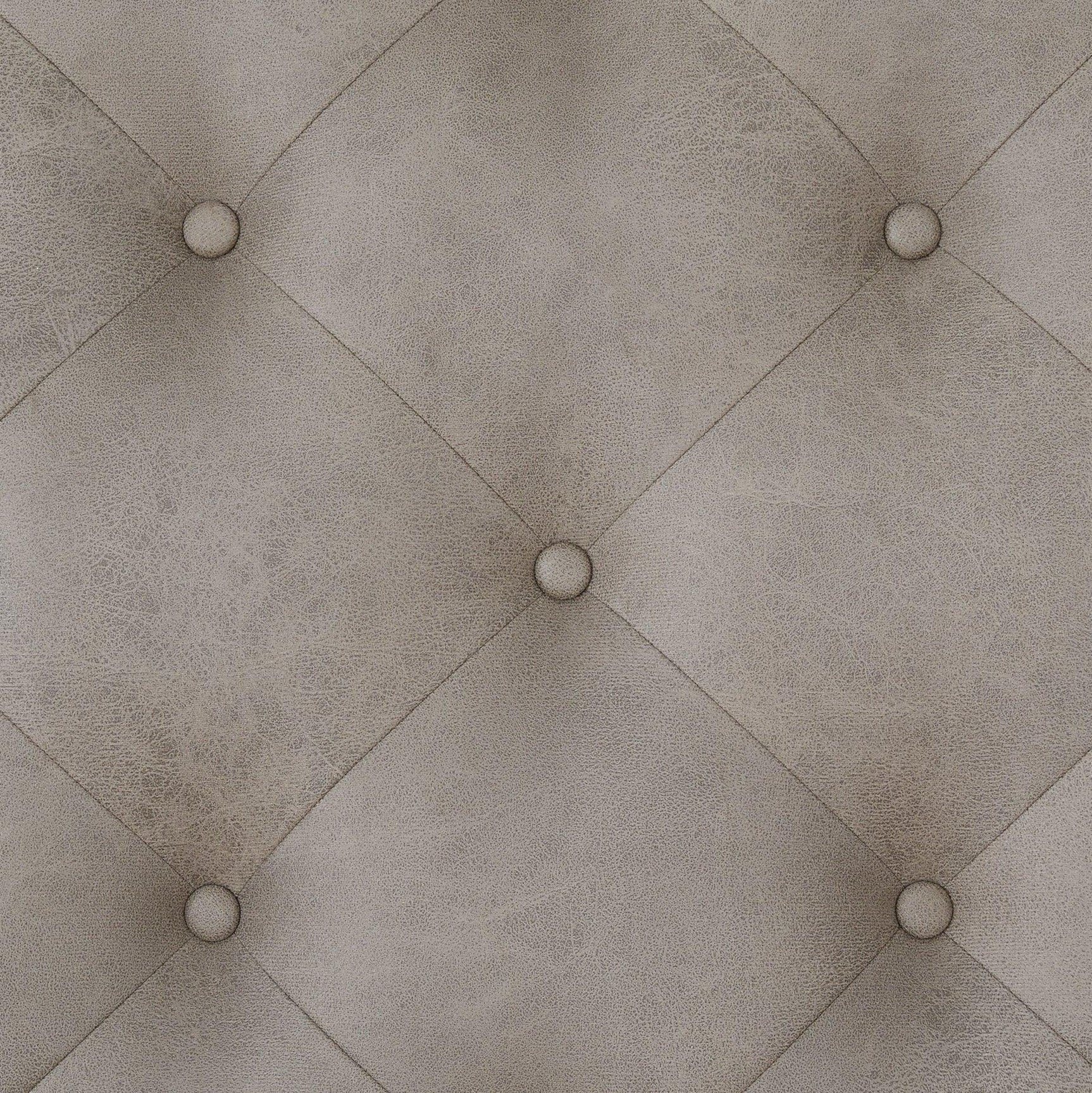 Kanwyn Whitewash Upholstered Ottoman Coffee Table wood finish detail
