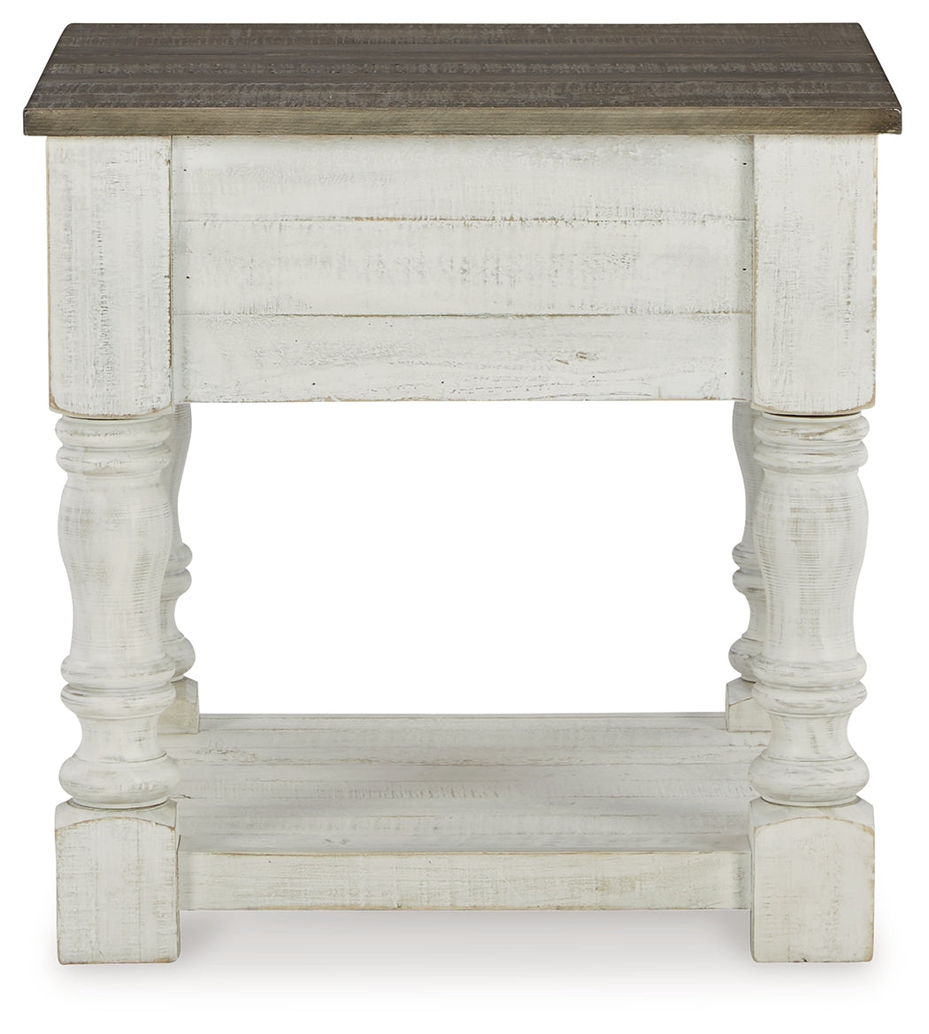 Havalance coffee table set arranged in living room