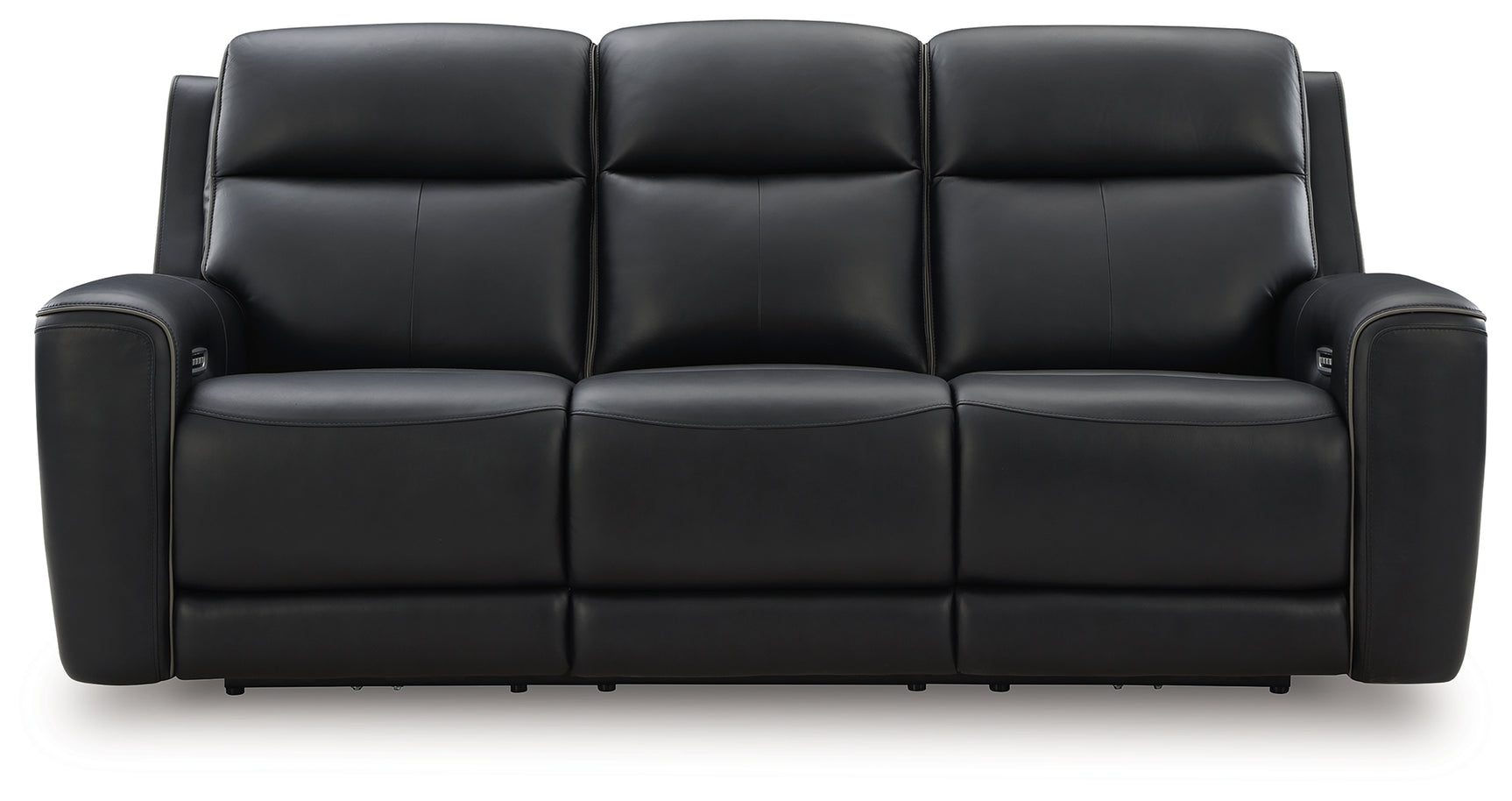 5Z-Comfort Onyx Power Reclining Sofa close-up of adjustable headrest