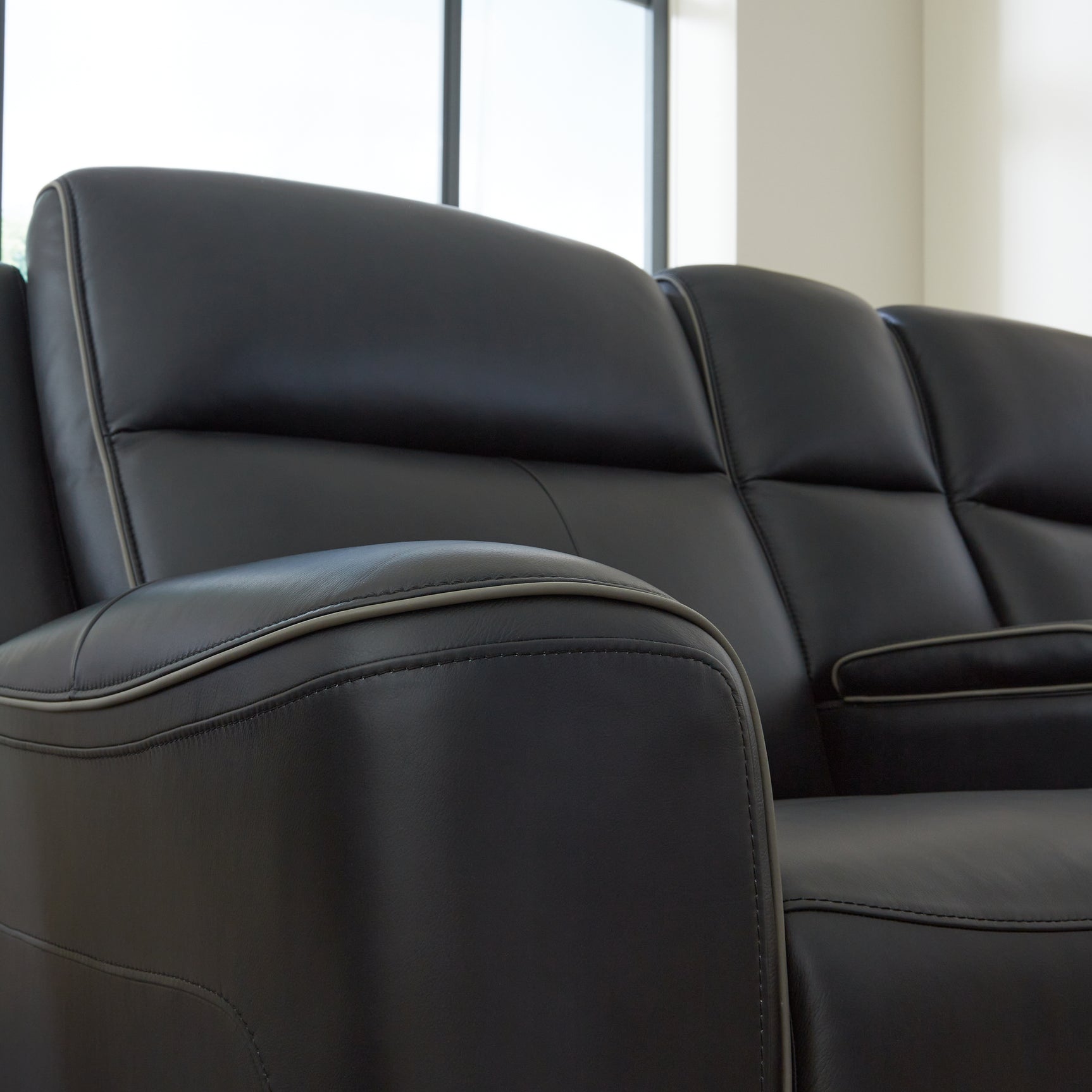 5Z-Comfort Onyx Sofa and Loveseat