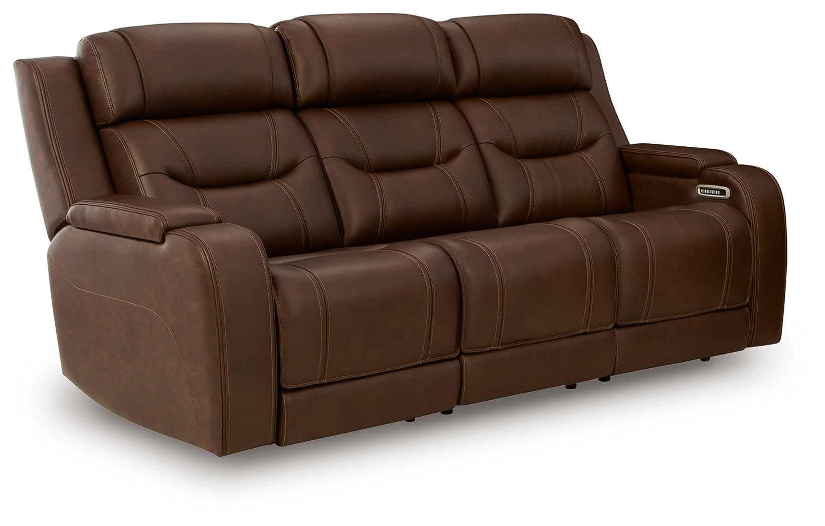 Knightington sofa angled closed view