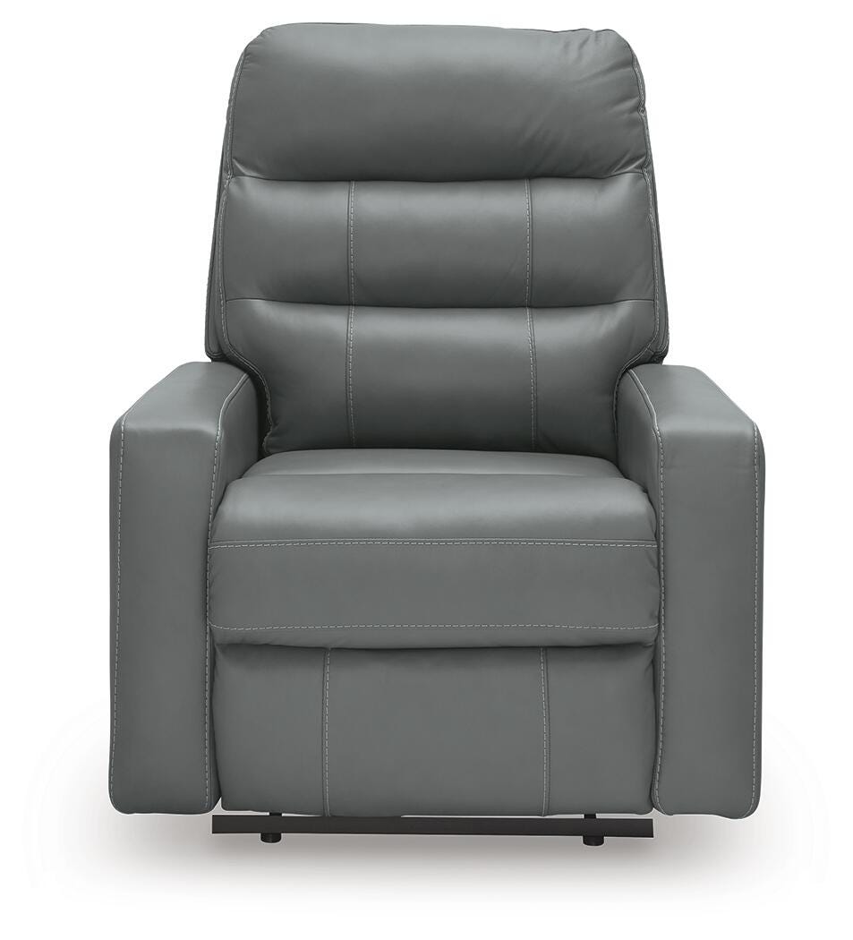 Pennacle Pier Tideon Leather Power Recliner view 8