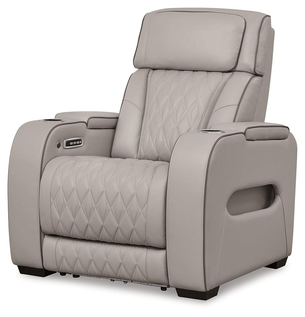 Boyington Gray Sofa, Loveseat and Recliner