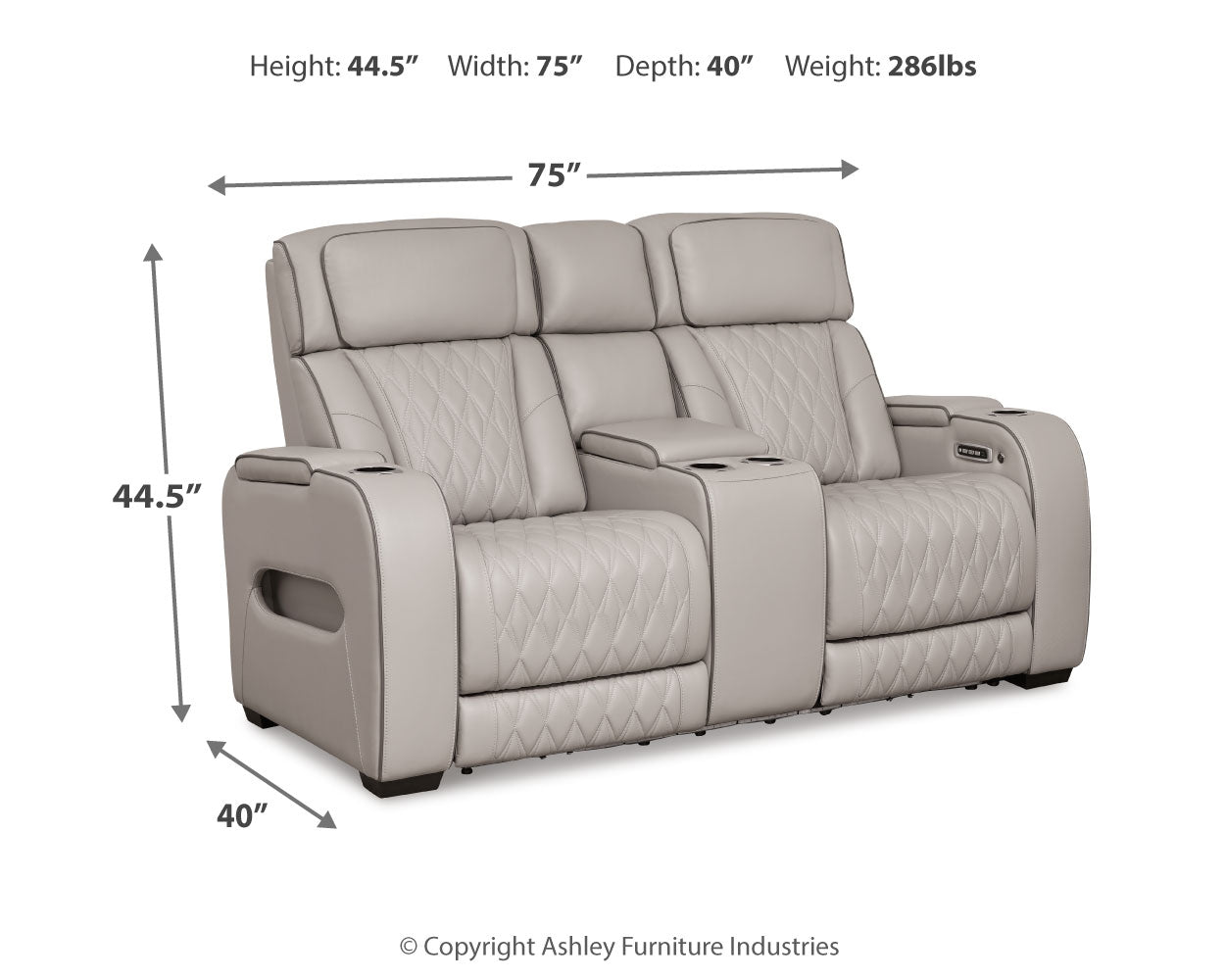 Boyington Gray Sofa, Loveseat and Recliner