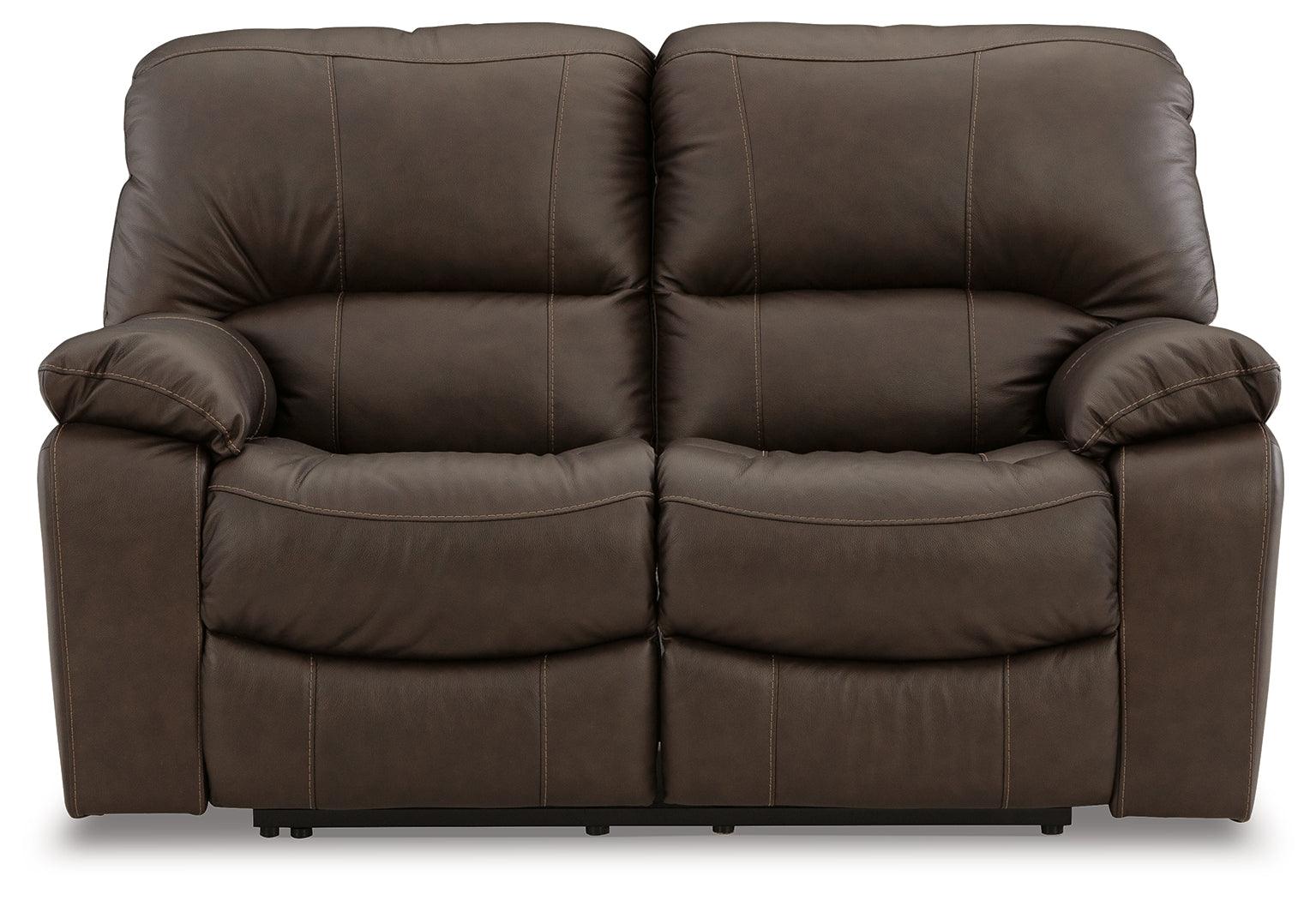 Leesworth loveseat head-on view