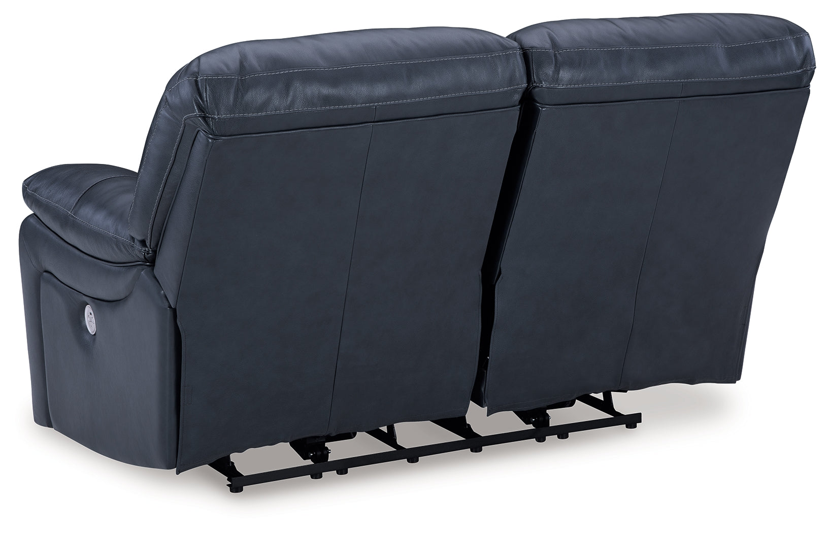 Leesworth Ocean reclining sofa, loveseat, and recliner set
