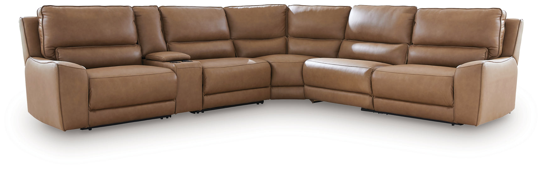 DeepWakes sectional showing storage console open