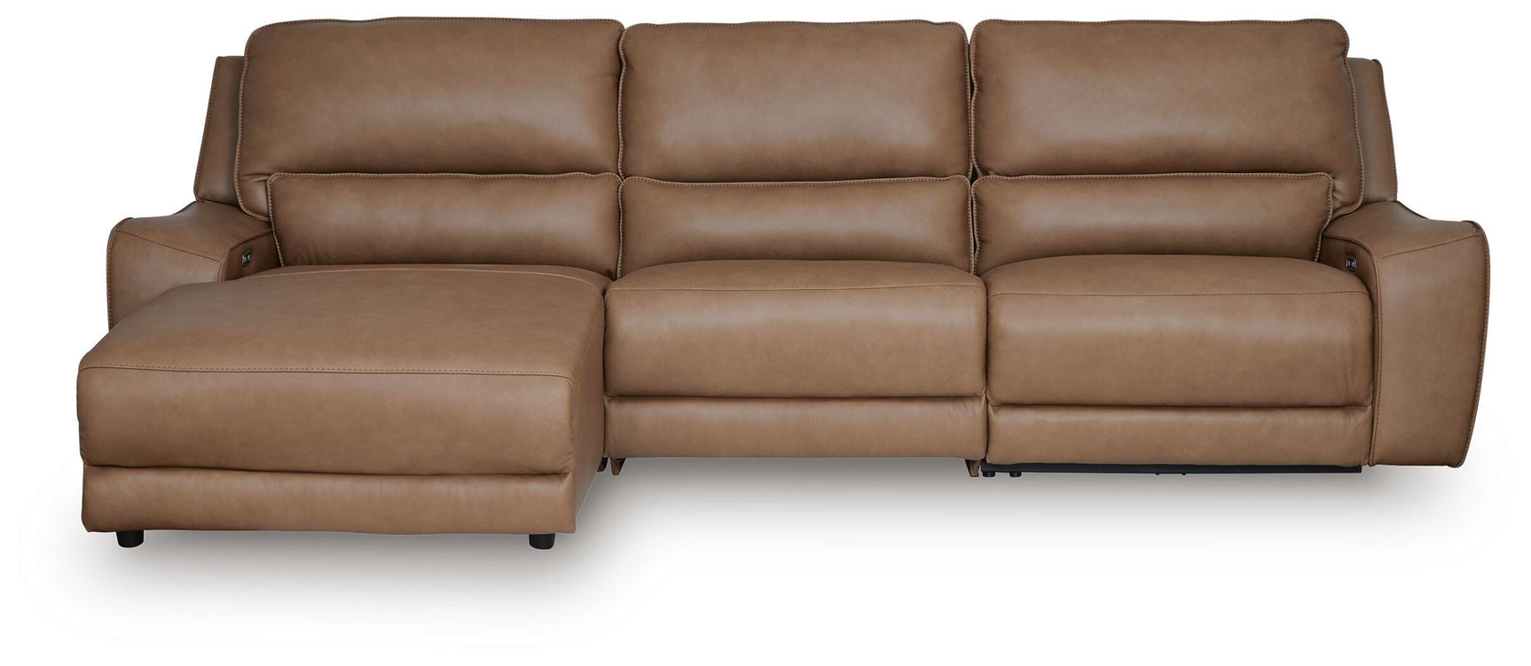 DeepWakes sectional side view showing reclining chaise