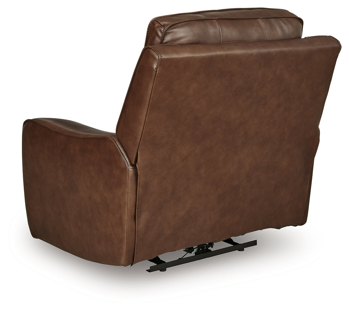 Back view of DeepWakes Canyon Leather Power Recliner