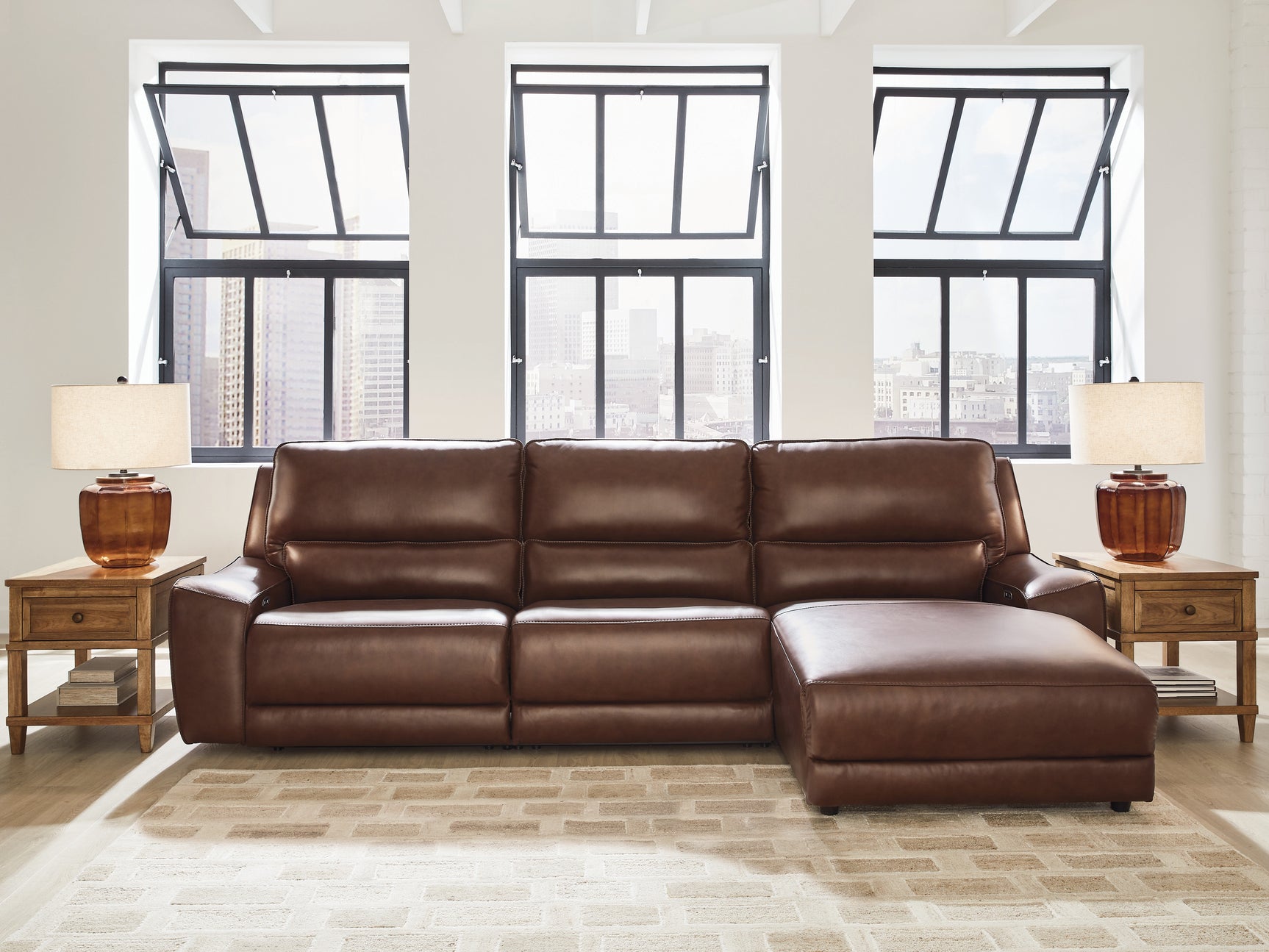Side view of DeepWakes reclining chaise