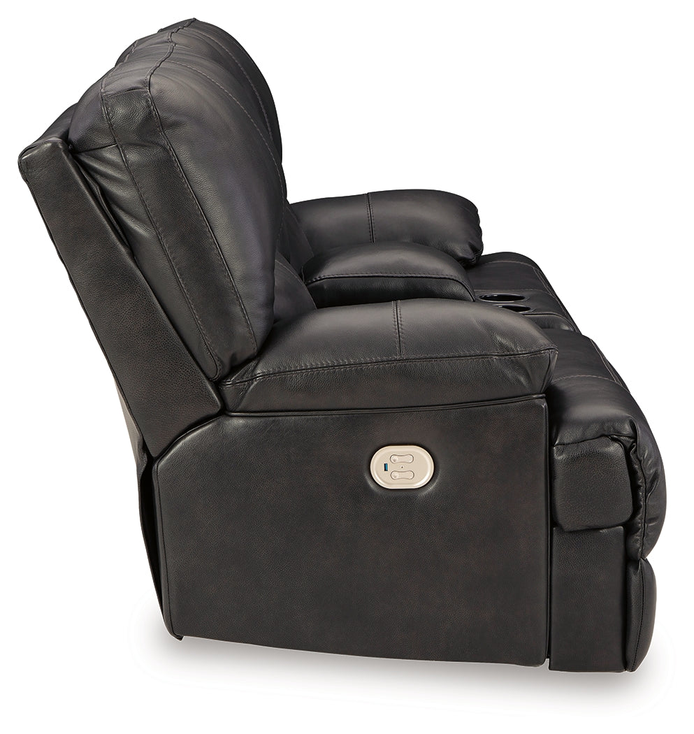 Mountainous Eclipse loveseat side profile