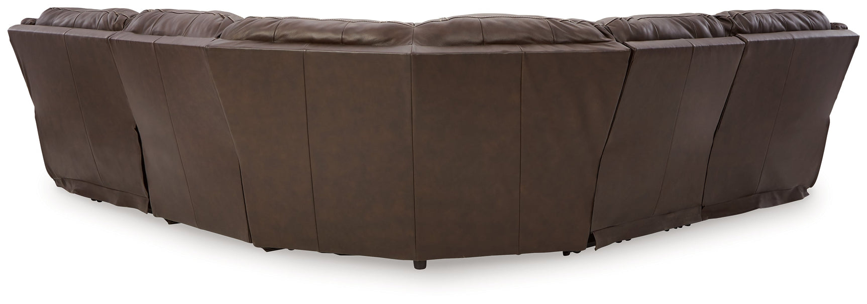 View of Easy View™ adjustable headrest on sectional