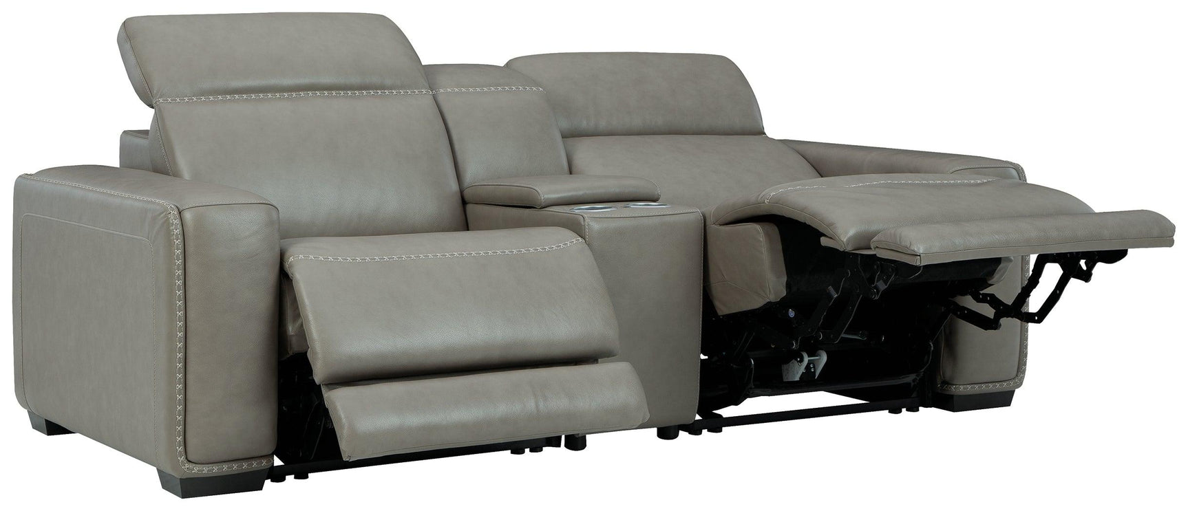 Correze sectional open recliner angle