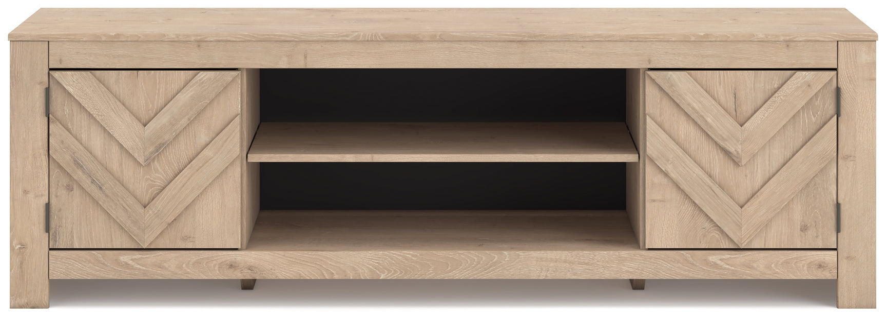 Cayboni TV stand head-on front view