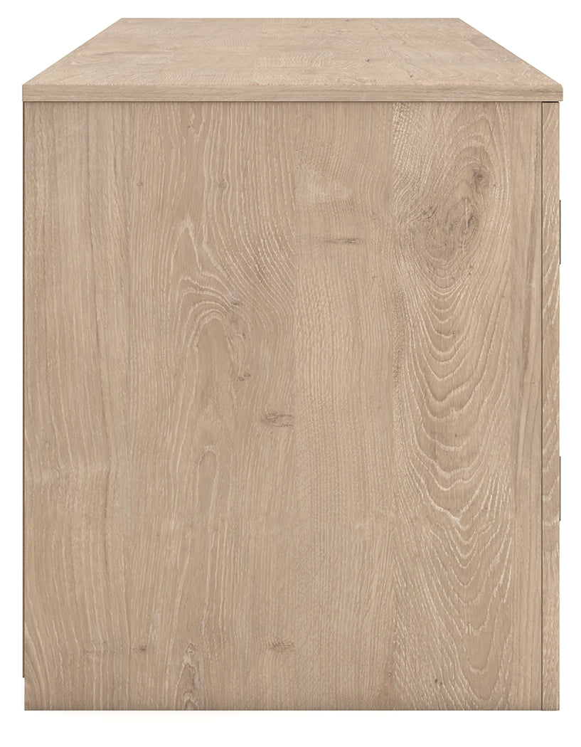Side alternate angle of Cayboni TV stand